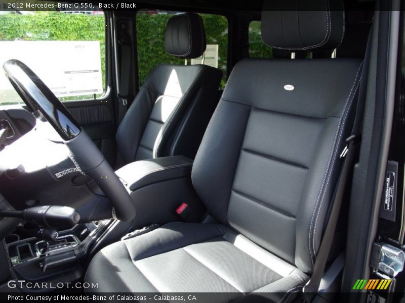  2012 G 550 Black Interior