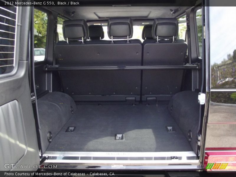  2012 G 550 Trunk