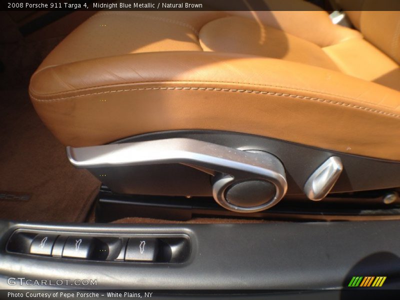 Midnight Blue Metallic / Natural Brown 2008 Porsche 911 Targa 4