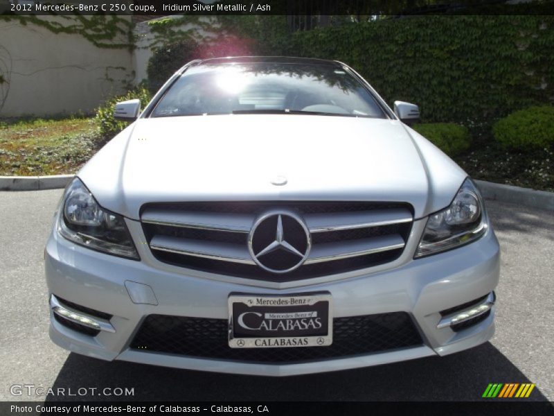 Iridium Silver Metallic / Ash 2012 Mercedes-Benz C 250 Coupe