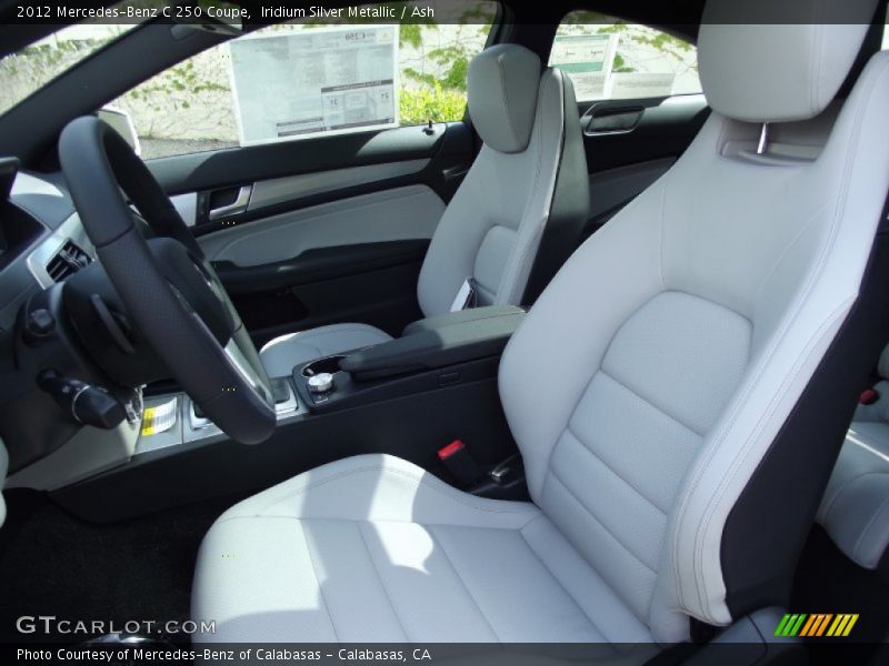 Iridium Silver Metallic / Ash 2012 Mercedes-Benz C 250 Coupe