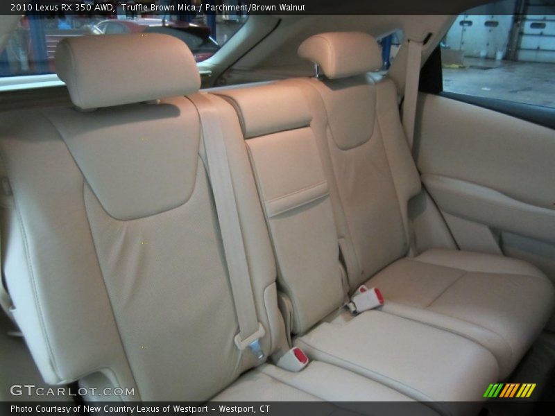 Truffle Brown Mica / Parchment/Brown Walnut 2010 Lexus RX 350 AWD