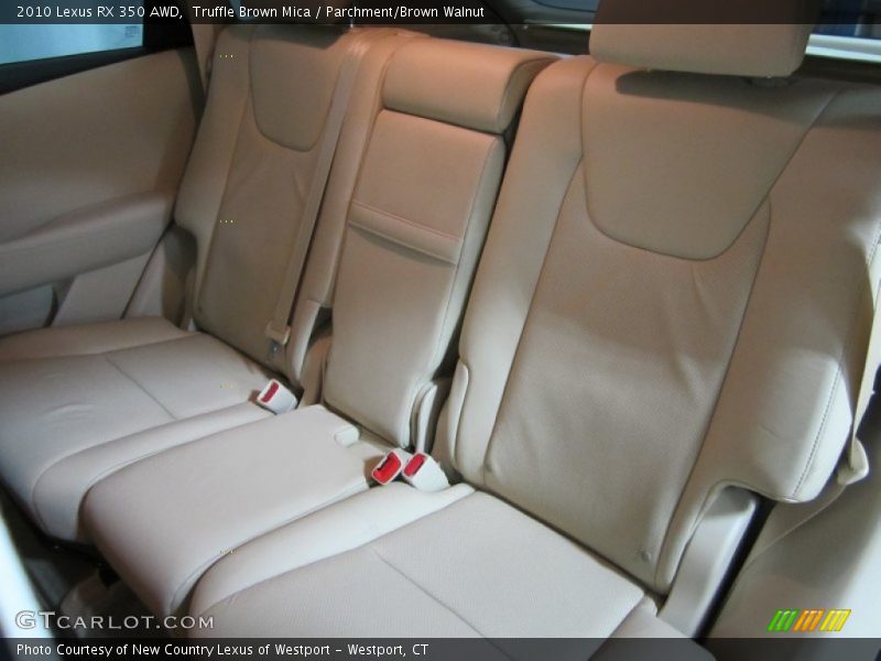 Truffle Brown Mica / Parchment/Brown Walnut 2010 Lexus RX 350 AWD