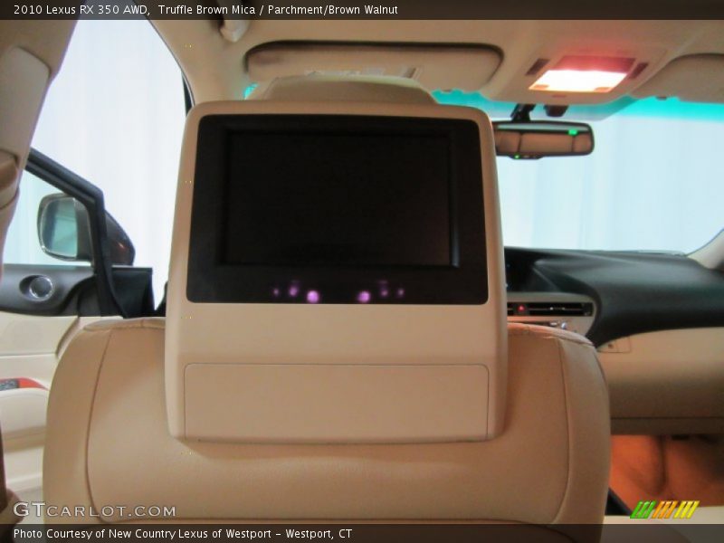 Truffle Brown Mica / Parchment/Brown Walnut 2010 Lexus RX 350 AWD