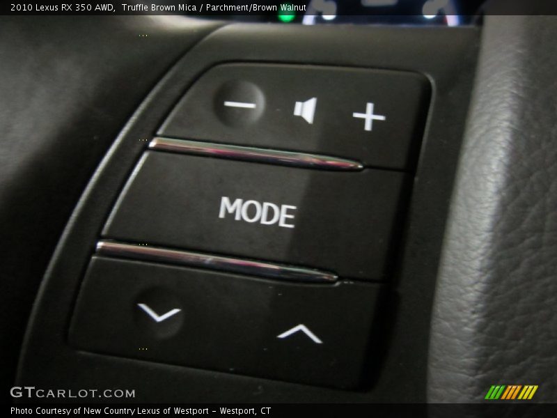 Truffle Brown Mica / Parchment/Brown Walnut 2010 Lexus RX 350 AWD