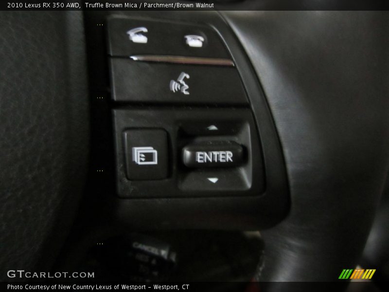 Truffle Brown Mica / Parchment/Brown Walnut 2010 Lexus RX 350 AWD