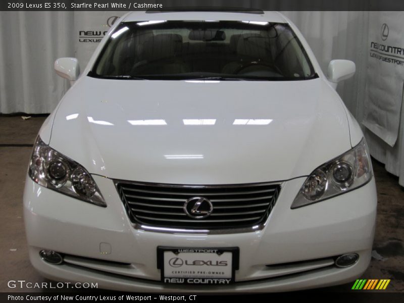 Starfire Pearl White / Cashmere 2009 Lexus ES 350