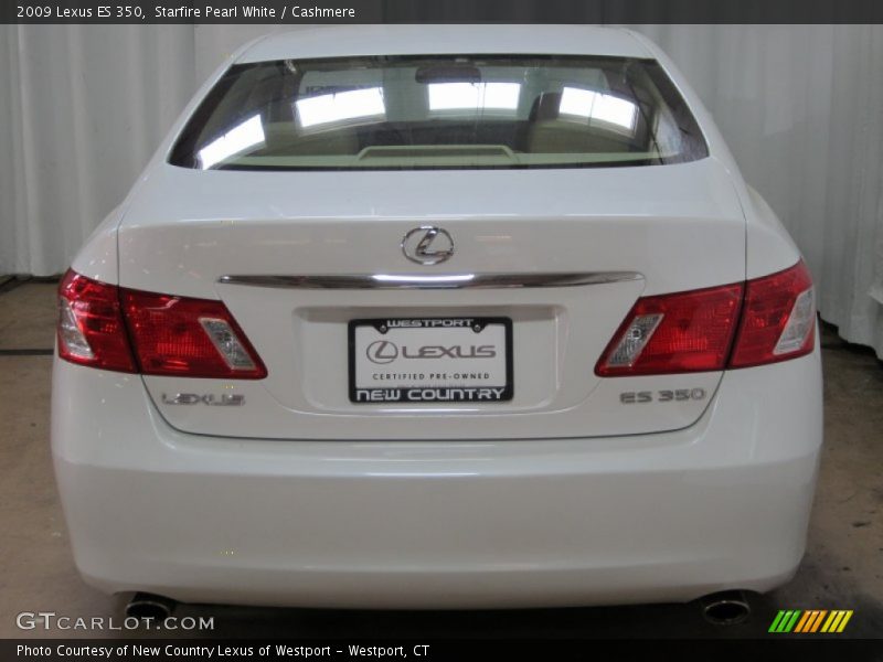 Starfire Pearl White / Cashmere 2009 Lexus ES 350