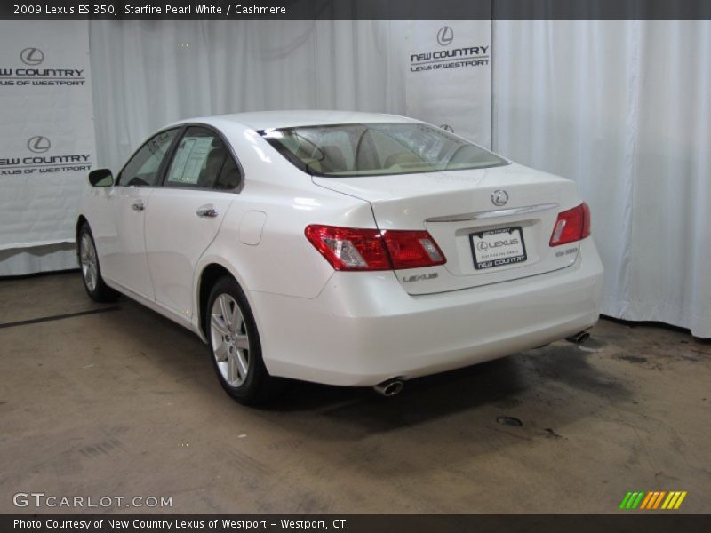 Starfire Pearl White / Cashmere 2009 Lexus ES 350