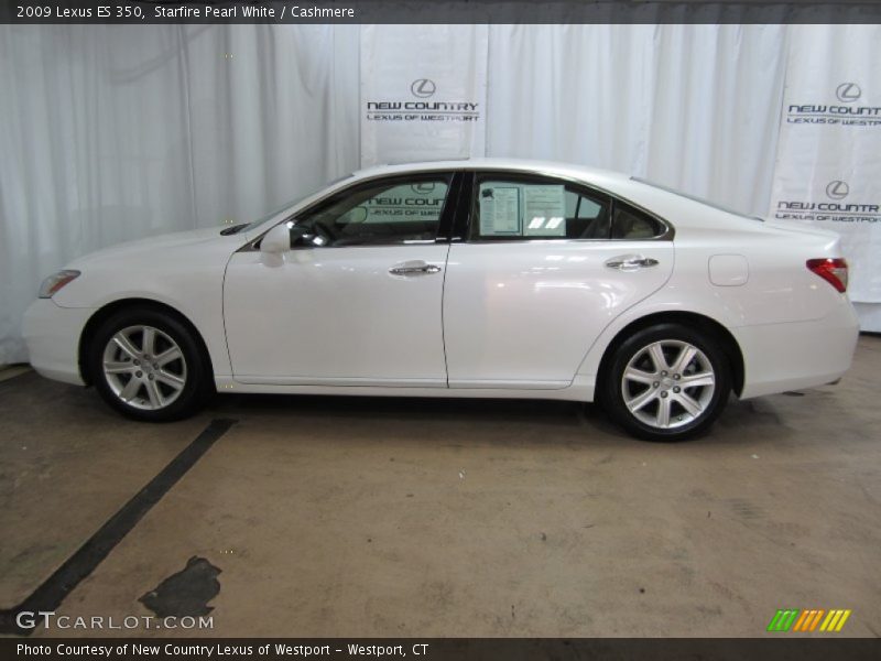 Starfire Pearl White / Cashmere 2009 Lexus ES 350