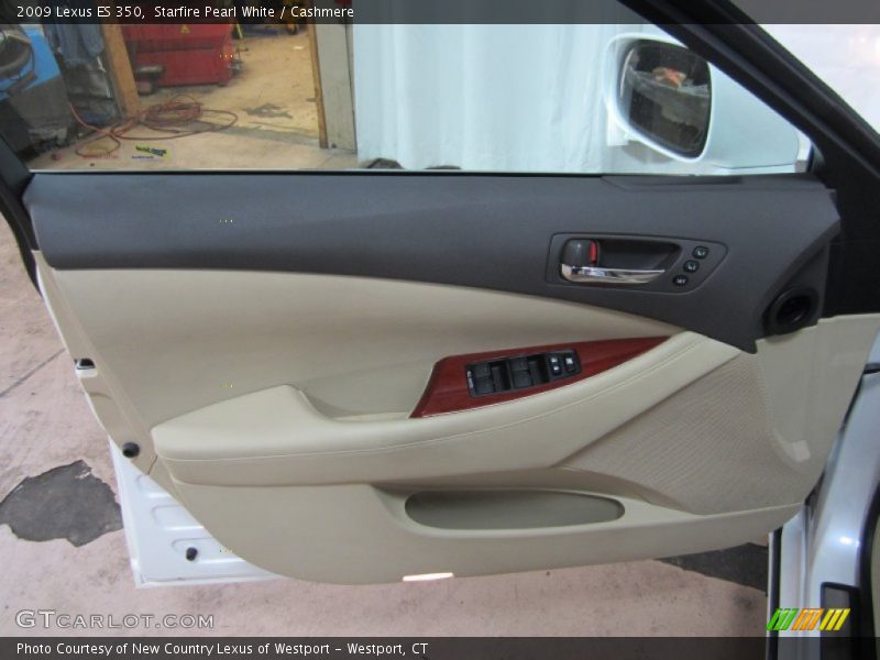 Starfire Pearl White / Cashmere 2009 Lexus ES 350