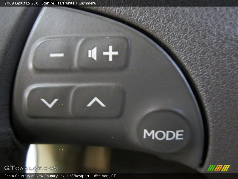 Starfire Pearl White / Cashmere 2009 Lexus ES 350