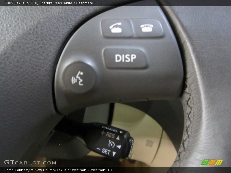 Starfire Pearl White / Cashmere 2009 Lexus ES 350