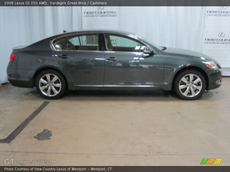 Verdegris Green Mica / Cashmere 2008 Lexus GS 350 AWD