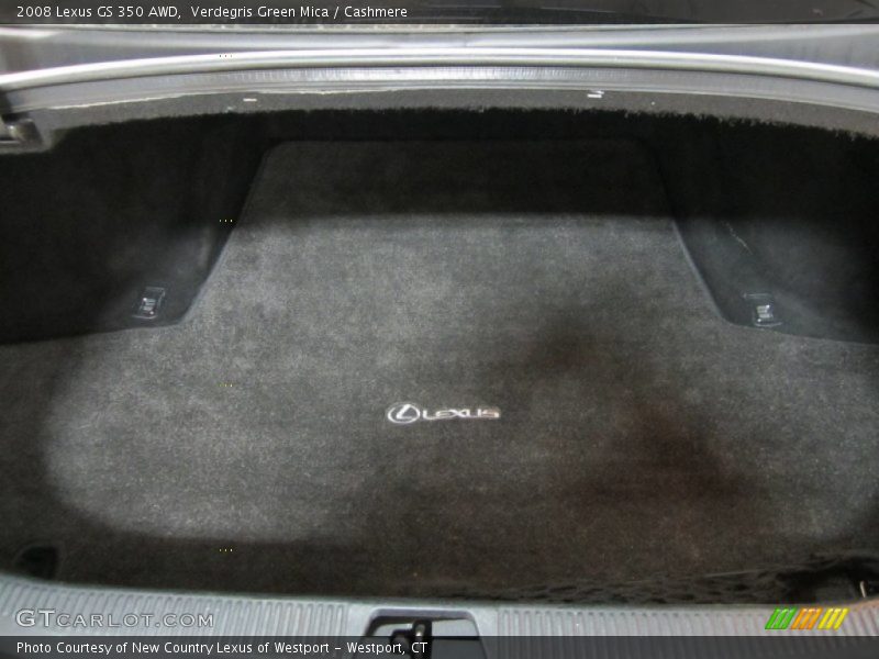 Verdegris Green Mica / Cashmere 2008 Lexus GS 350 AWD