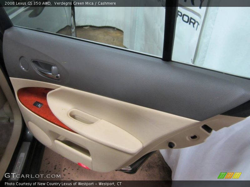 Verdegris Green Mica / Cashmere 2008 Lexus GS 350 AWD
