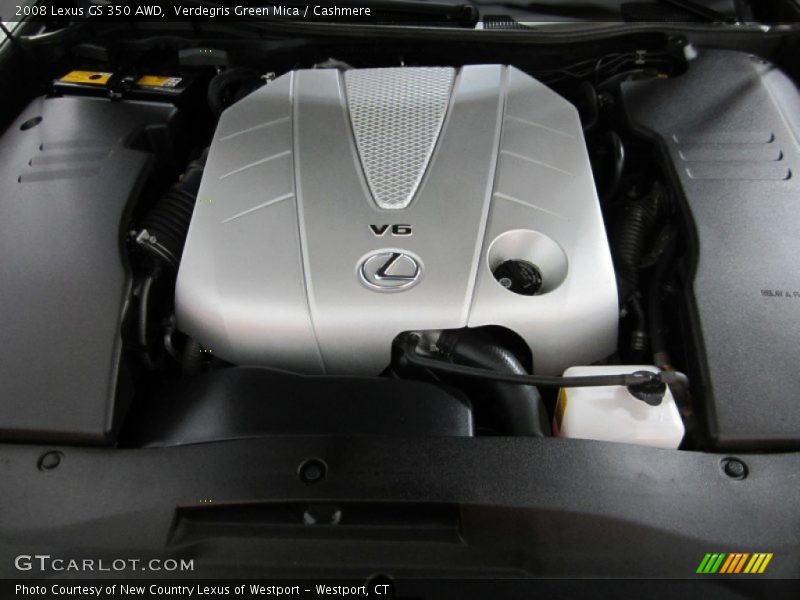  2008 GS 350 AWD Engine - 3.5 Liter DOHC 24-Valve VVT-i V6