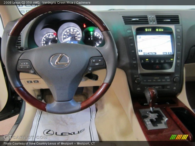 Dashboard of 2008 GS 350 AWD