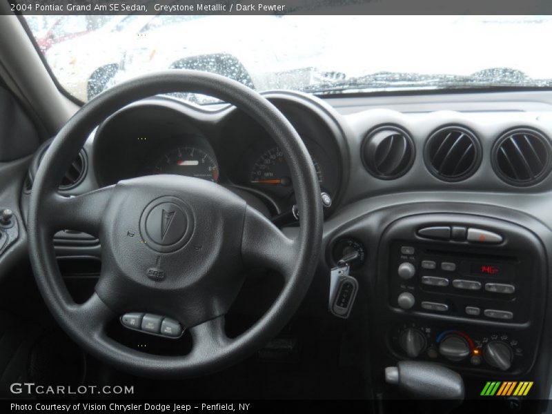 Greystone Metallic / Dark Pewter 2004 Pontiac Grand Am SE Sedan