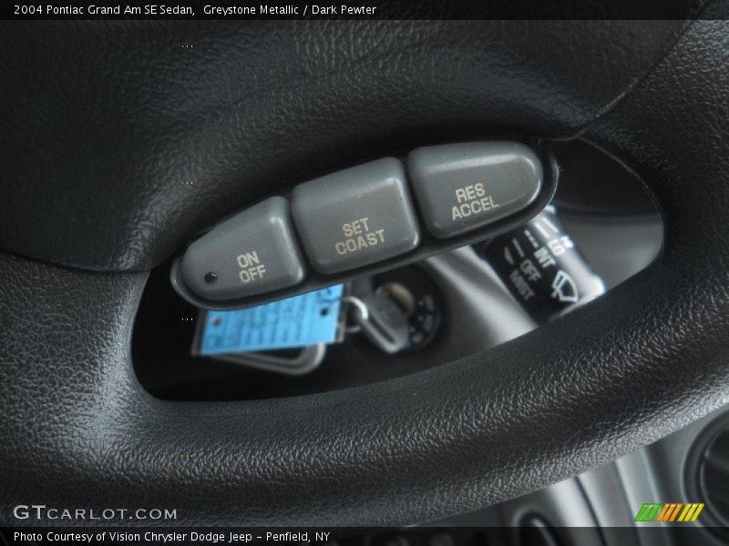 Greystone Metallic / Dark Pewter 2004 Pontiac Grand Am SE Sedan