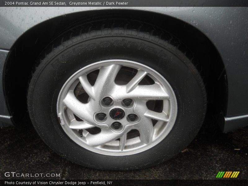 Greystone Metallic / Dark Pewter 2004 Pontiac Grand Am SE Sedan