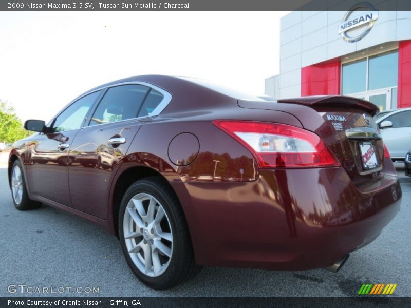 Tuscan Sun Metallic / Charcoal 2009 Nissan Maxima 3.5 SV