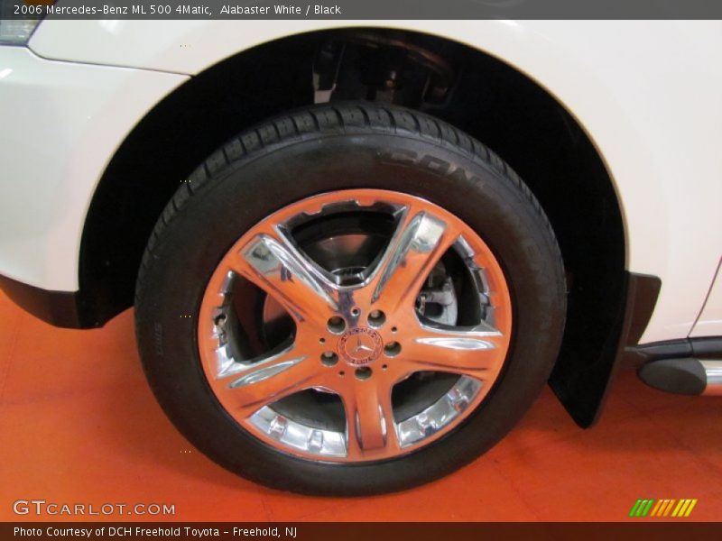 Alabaster White / Black 2006 Mercedes-Benz ML 500 4Matic