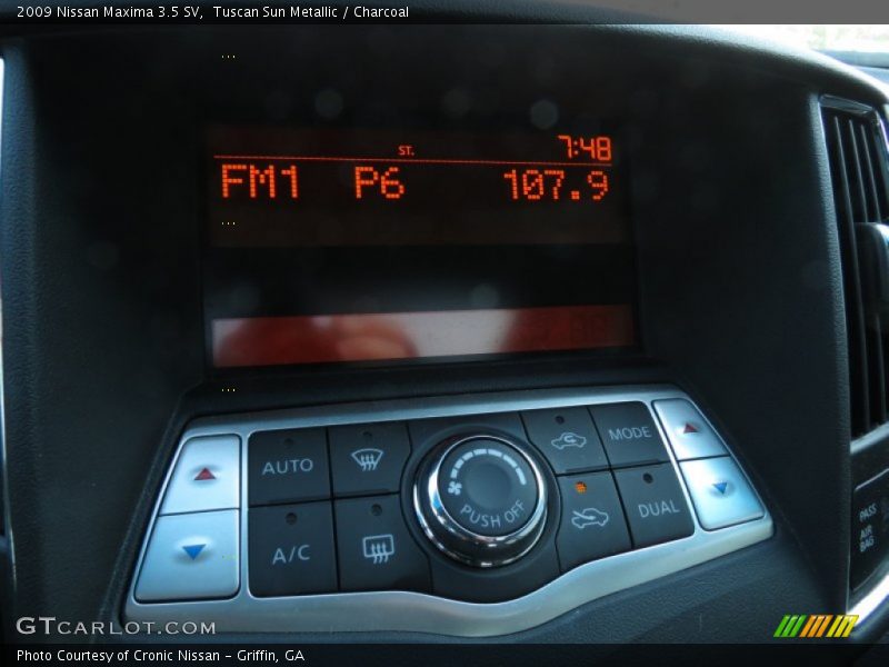 Tuscan Sun Metallic / Charcoal 2009 Nissan Maxima 3.5 SV