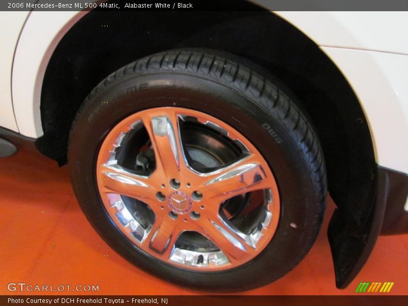 Alabaster White / Black 2006 Mercedes-Benz ML 500 4Matic