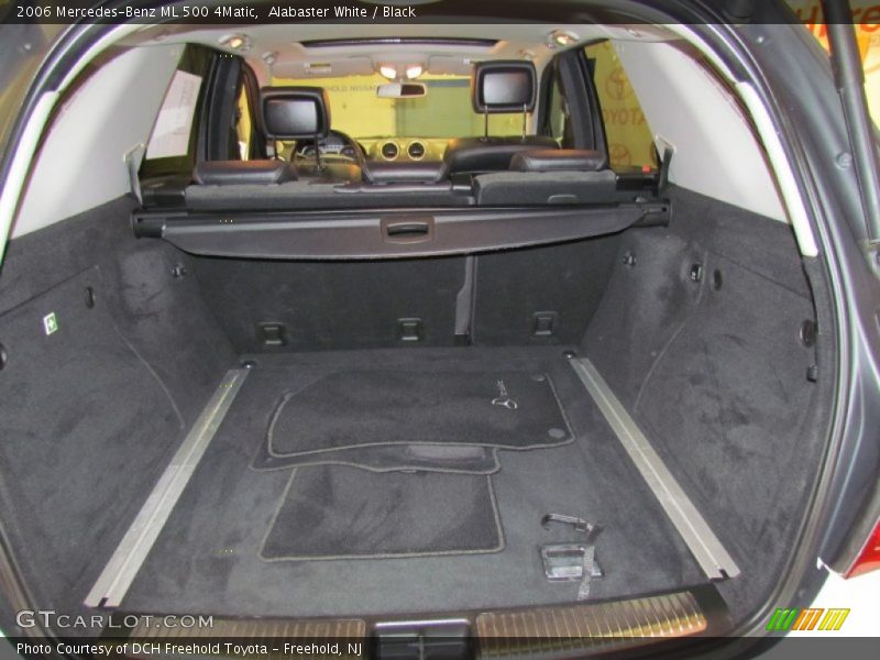 Alabaster White / Black 2006 Mercedes-Benz ML 500 4Matic
