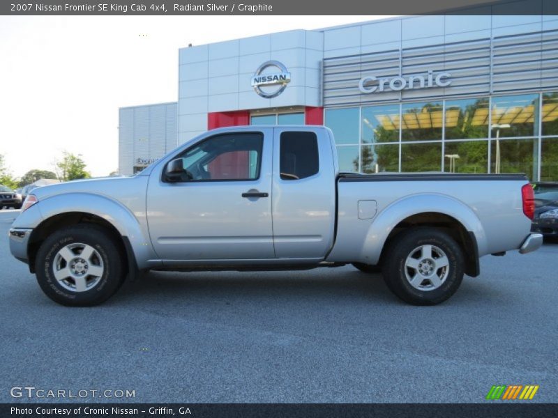 Radiant Silver / Graphite 2007 Nissan Frontier SE King Cab 4x4