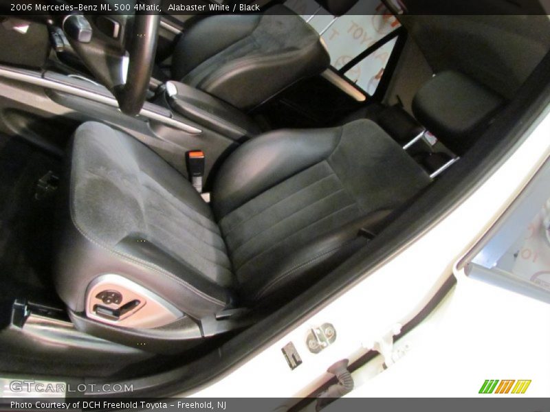 Alabaster White / Black 2006 Mercedes-Benz ML 500 4Matic