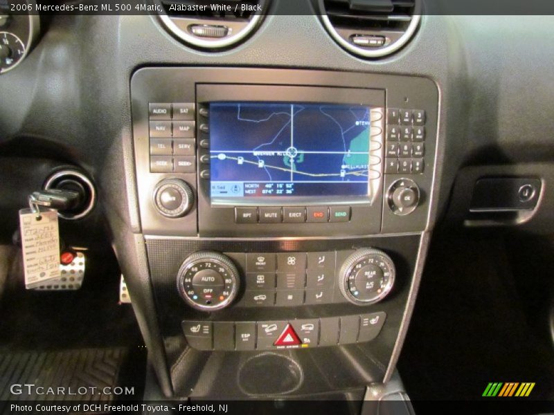 Alabaster White / Black 2006 Mercedes-Benz ML 500 4Matic