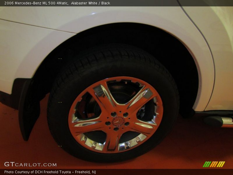 Alabaster White / Black 2006 Mercedes-Benz ML 500 4Matic