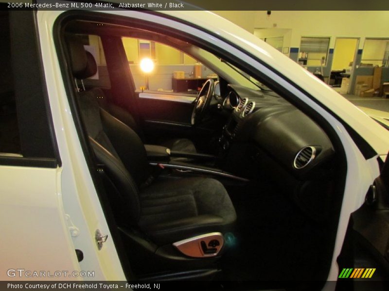 Alabaster White / Black 2006 Mercedes-Benz ML 500 4Matic