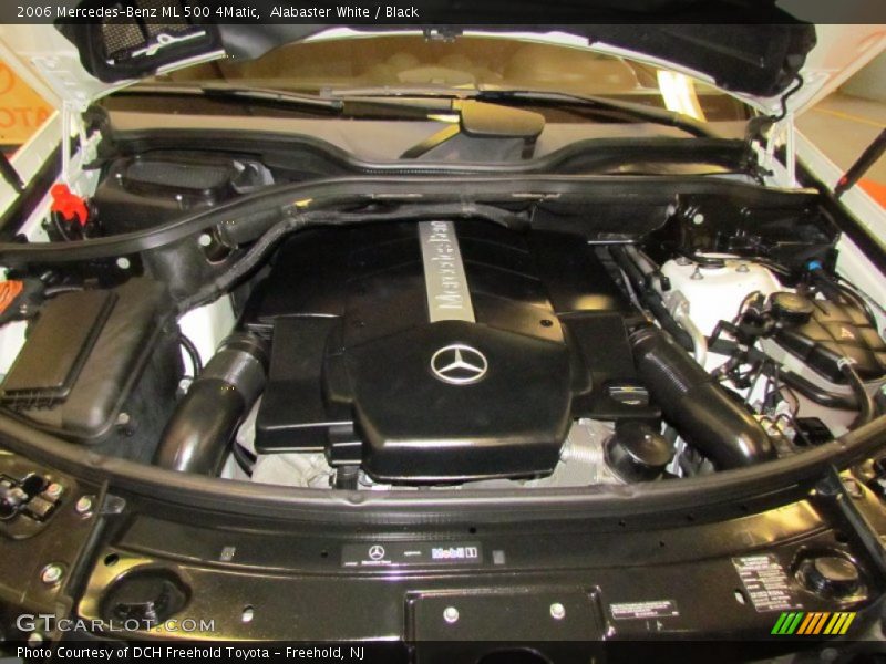 Alabaster White / Black 2006 Mercedes-Benz ML 500 4Matic