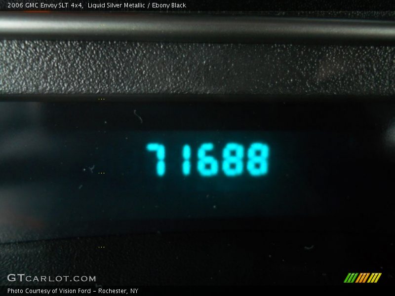 Liquid Silver Metallic / Ebony Black 2006 GMC Envoy SLT 4x4
