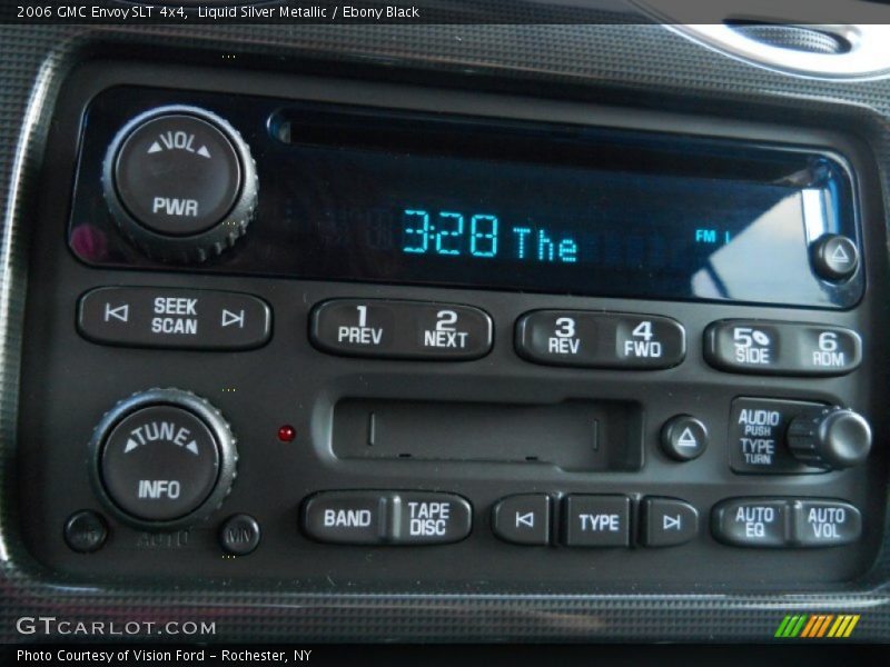 Liquid Silver Metallic / Ebony Black 2006 GMC Envoy SLT 4x4