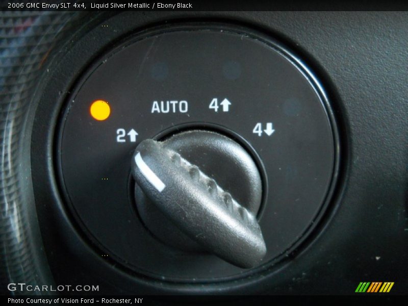Liquid Silver Metallic / Ebony Black 2006 GMC Envoy SLT 4x4