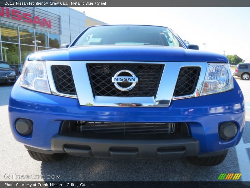 Metallic Blue / Steel 2012 Nissan Frontier SV Crew Cab