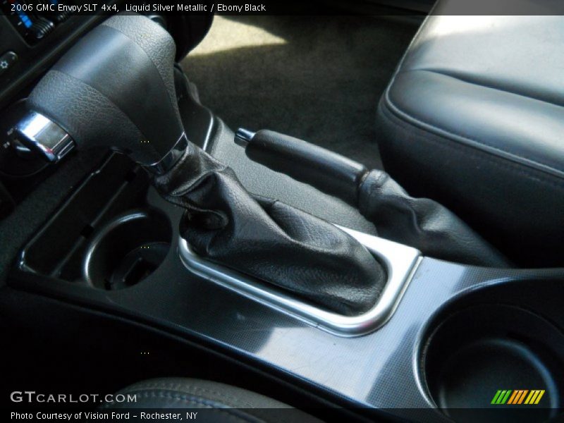 Liquid Silver Metallic / Ebony Black 2006 GMC Envoy SLT 4x4