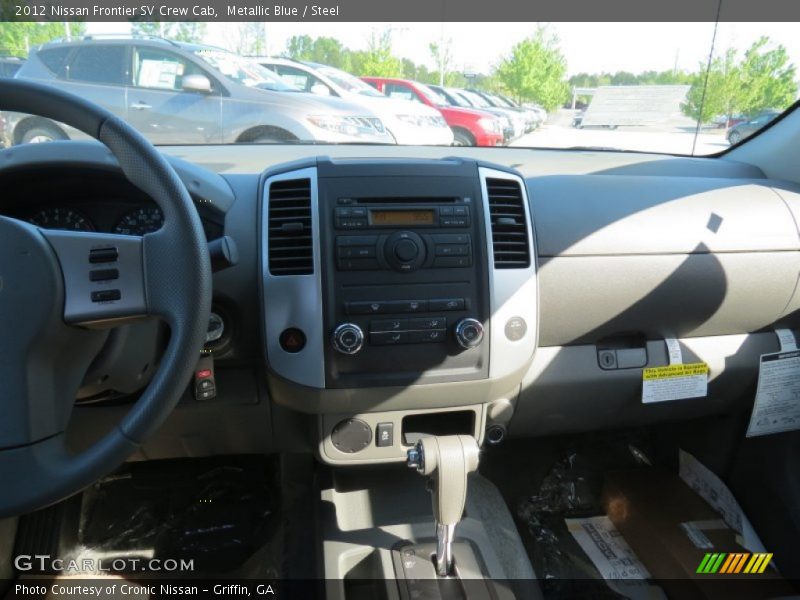 Metallic Blue / Steel 2012 Nissan Frontier SV Crew Cab