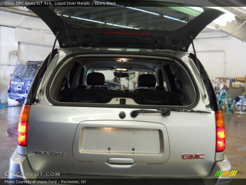 Liquid Silver Metallic / Ebony Black 2006 GMC Envoy SLT 4x4