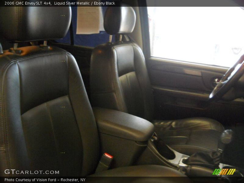 Liquid Silver Metallic / Ebony Black 2006 GMC Envoy SLT 4x4