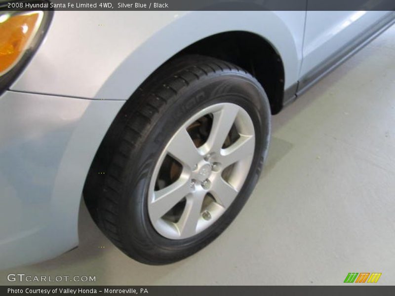 Silver Blue / Black 2008 Hyundai Santa Fe Limited 4WD