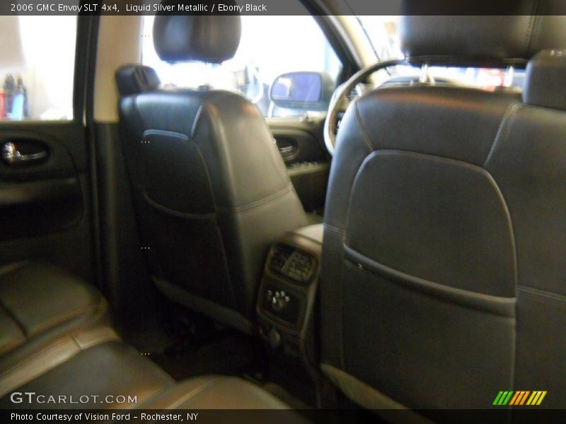 Liquid Silver Metallic / Ebony Black 2006 GMC Envoy SLT 4x4