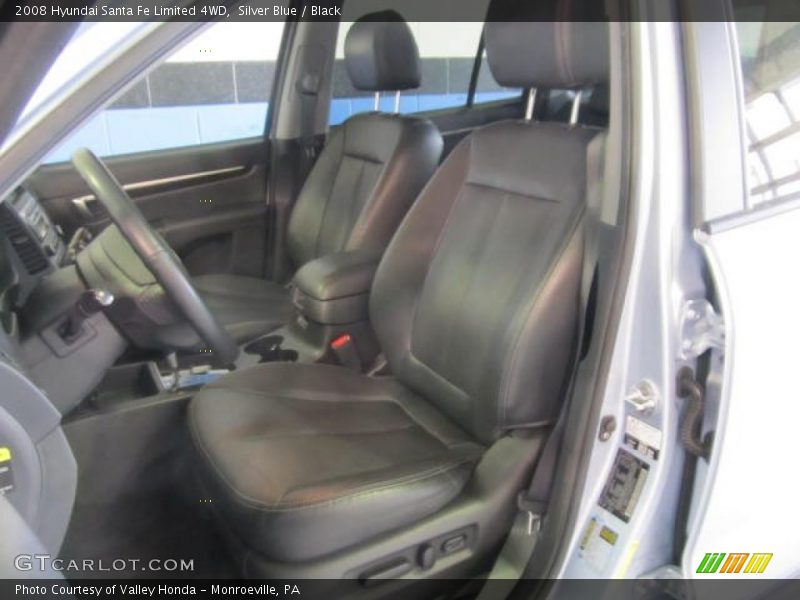 Silver Blue / Black 2008 Hyundai Santa Fe Limited 4WD