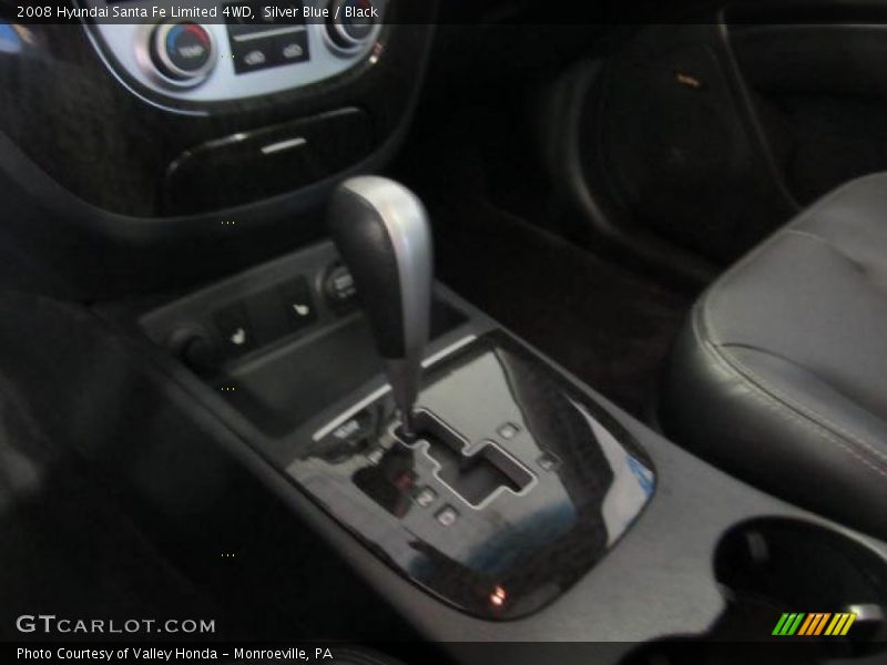 Silver Blue / Black 2008 Hyundai Santa Fe Limited 4WD