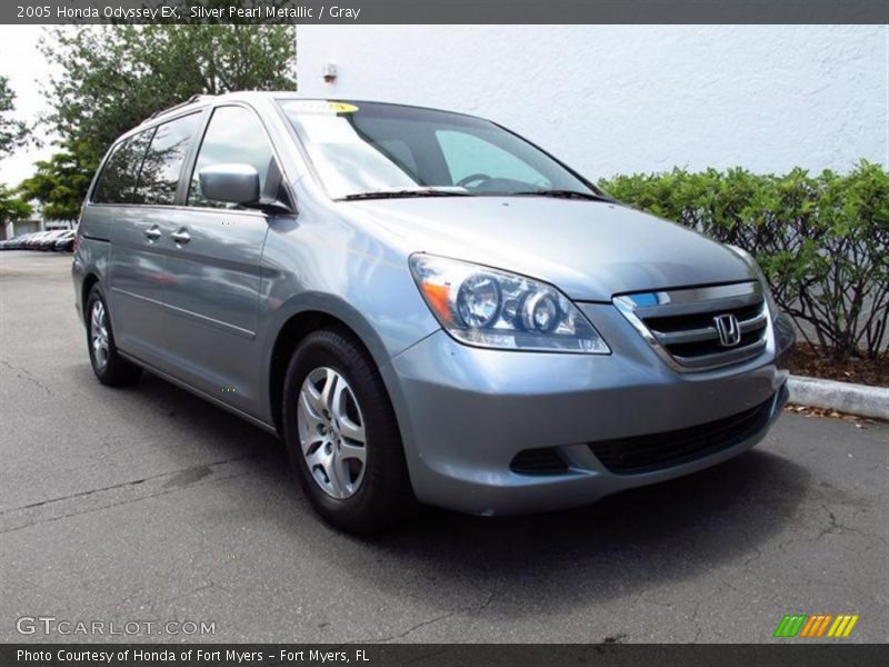 Silver Pearl Metallic / Gray 2005 Honda Odyssey EX