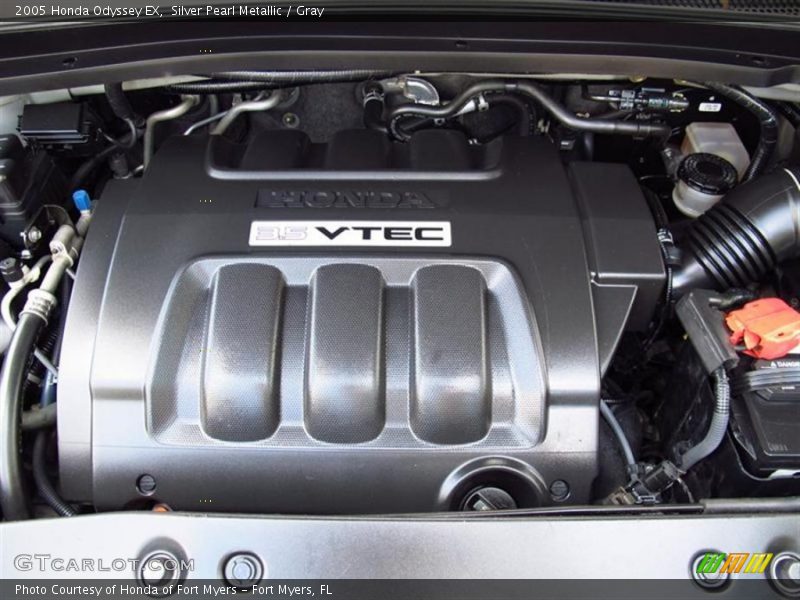 Silver Pearl Metallic / Gray 2005 Honda Odyssey EX
